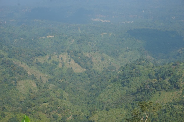 El lugar turístico de Nilgiri Bandarban Bangladesh