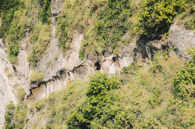 Lugares pintorescos de la isla de Nusa Penida Bali Indonesia