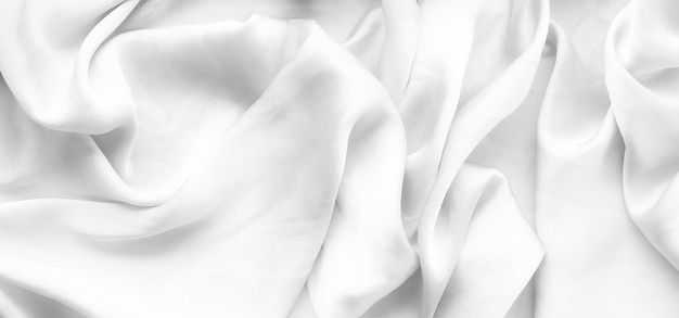 Lujo blanco suave seda flatlay fondo textura vacaciones belleza resumen telón de fondo