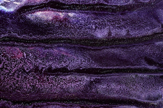 Lujo brillante fondo abstracto arte líquido Violeta lila contraste pintura mezcla alcohol tinta manchas mármol textura Moderno patrón de impresión