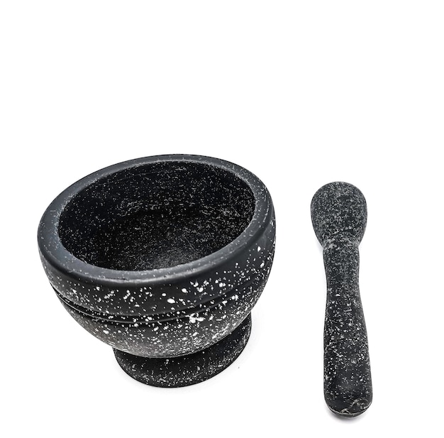 Foto lumpang e alu mortar and pestle ferramentas tradicionais da indonésia para purê de alimentos ou temperos