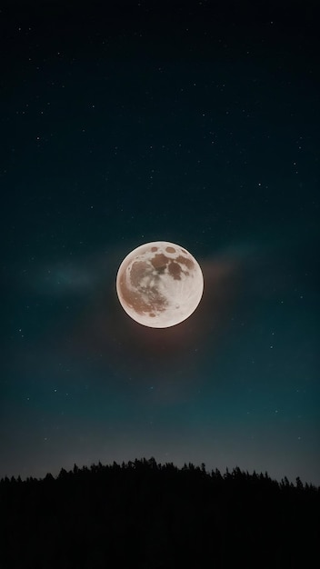 Foto la luna gibosa en cera