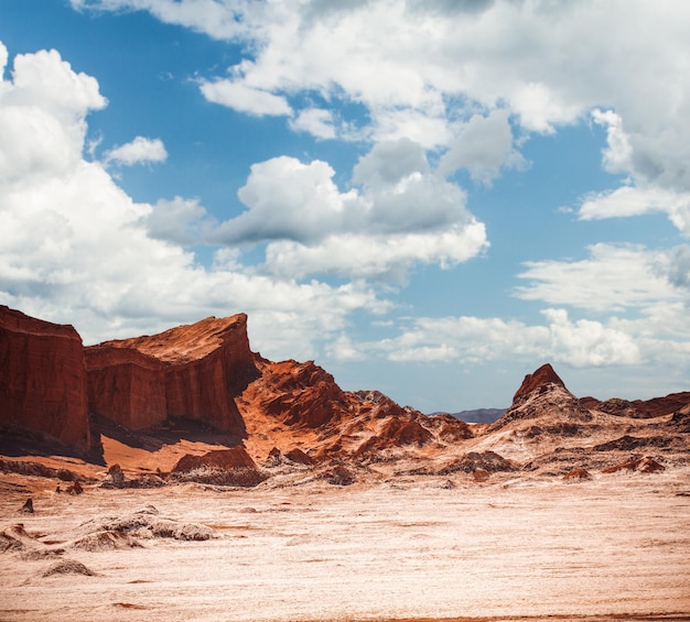 La luna en el Valle de la Luna