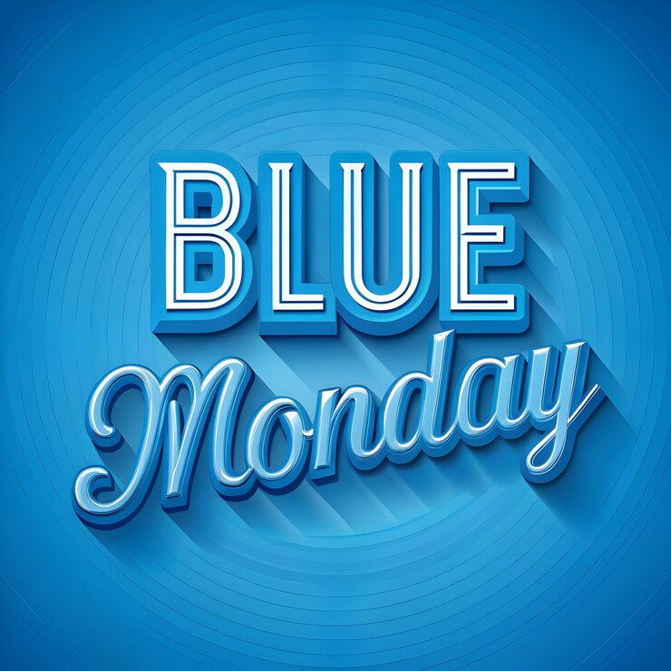 Foto el lunes azul transmite el blues del fin de semana