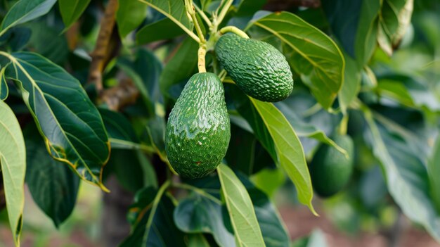 Lush Orchard Serenade Los aguacates mexicanos florecen en un idílico bosque de aguacates