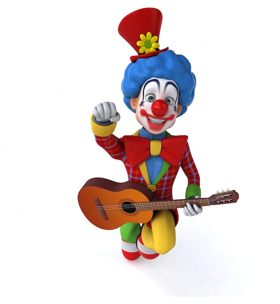 Lustige Clown-Animation