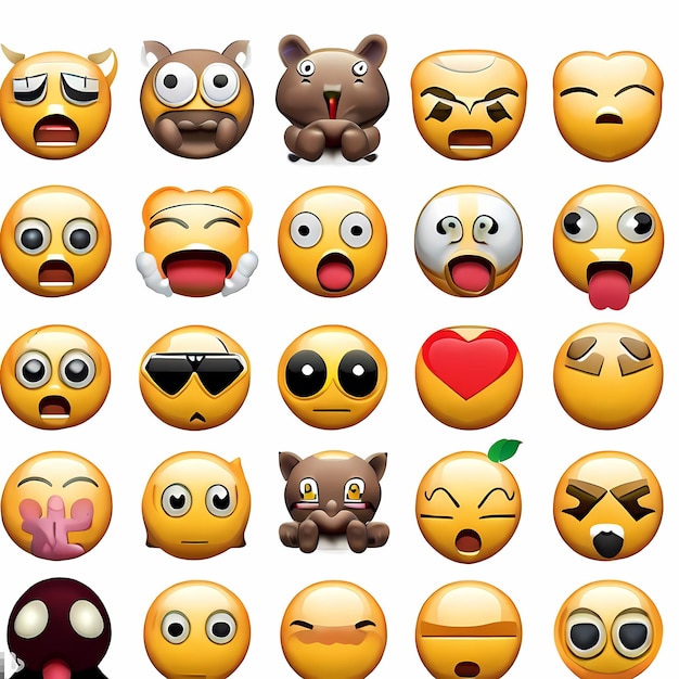 Foto lustige emojis