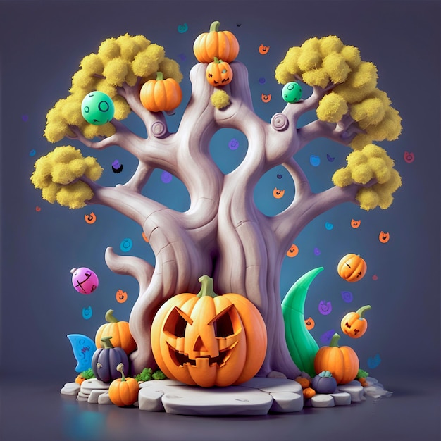 lustige Halloween-Illustrationen