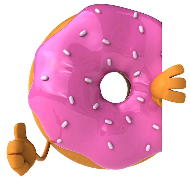 Lustiger Donut