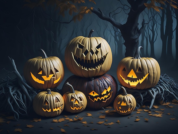 Foto lustiges halloween-bild