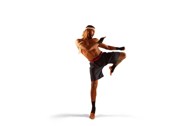 lutadores de boxe Muay Thai