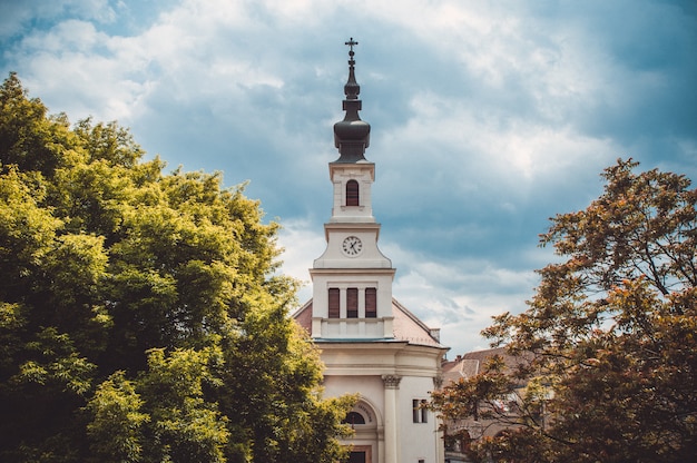 Lutherische Kirche im Schlossberg in Budapest. Ungarn