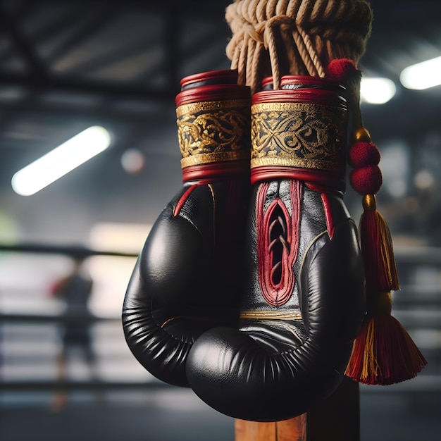 Luvas de boxe Muay Thai