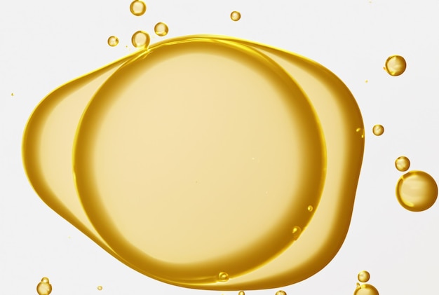 luxo ouro essência cosmética bolhas líquidas moléculas antioxidante de bolha líquida