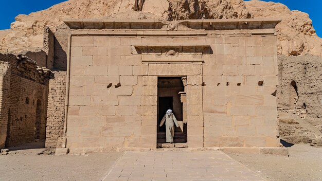 Luxor Ägypten Deir elMedina ist ein altägyptisches Dorf in Ägypten