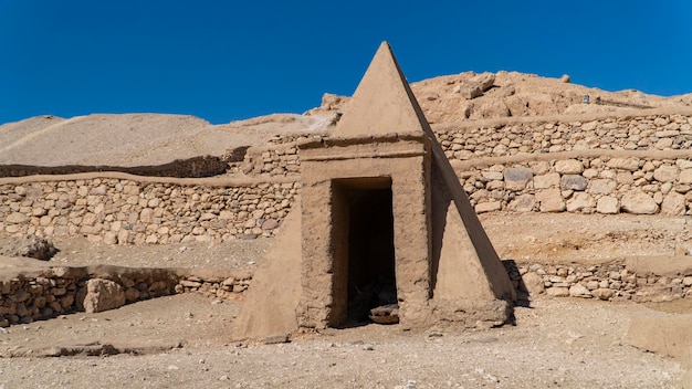 Luxor Ägypten Deir elMedina ist ein altägyptisches Dorf in Ägypten