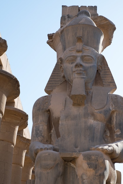 Luxor-Tempel-Statue