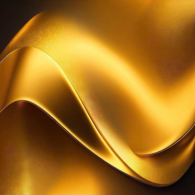 Luxuriöser abstrakter Goldhintergrund mit glitzernder Lichteffektdekoration