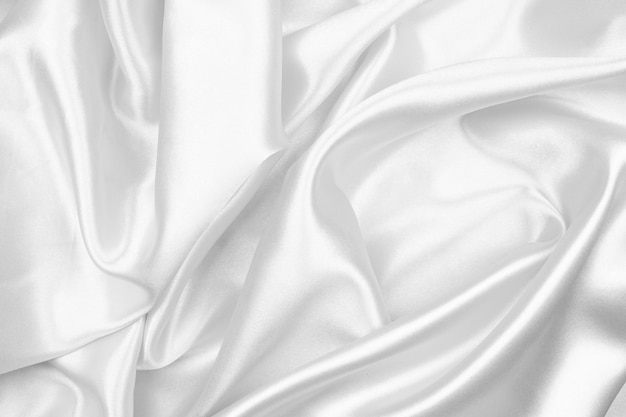 Luxuriöser Satin der grauen silk Beschaffenheit für abstrakten Hintergrund