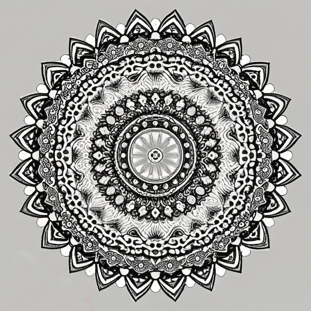 Luxuriöses dekoratives Mandala-Design 709007