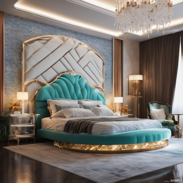 Luxuriöses Schlafzimmer