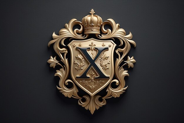 Luxury Crest mit X