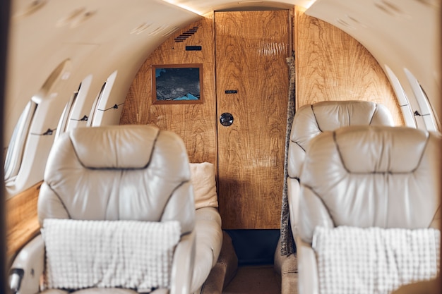 Luxus-Business-Jet-Privatsalon