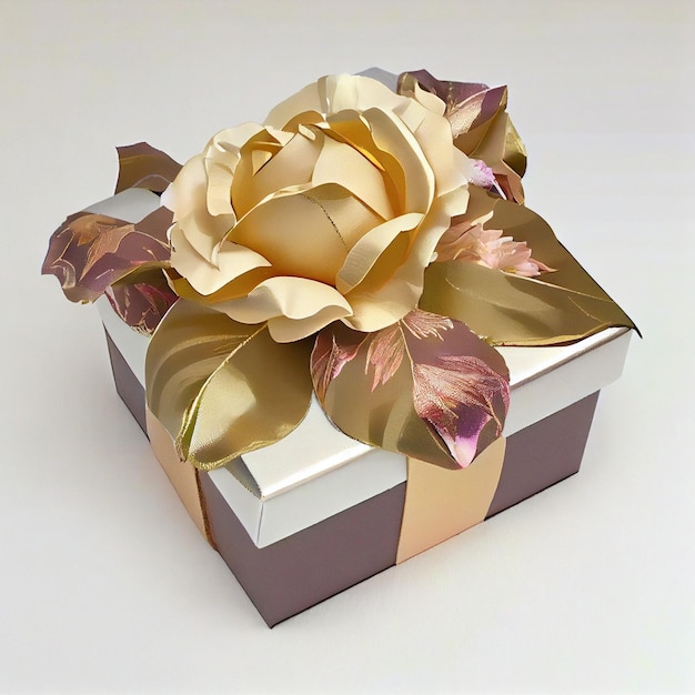 Luxus-Geschenkbox mit Ornamenten