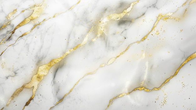 Luxus-Hintergrund aus weißem Goldmarmor