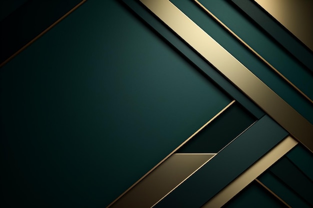 Luxus-Hintergrund im Papierstil mit goldenen Linien