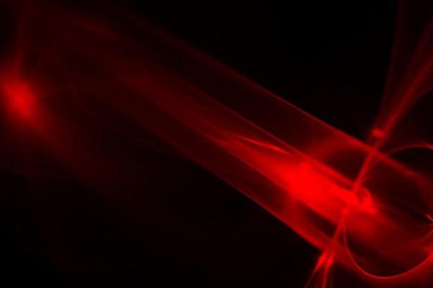 Luz abstracta roja