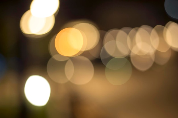 luz de bokeh borrosa abstracta para el fondo