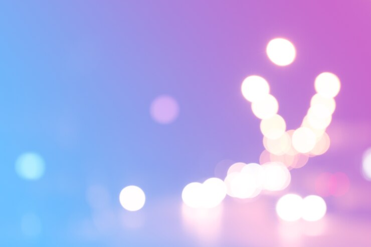 Foto luz borrosa en la carretera en la ciudad con fondo abstracto bokeh
