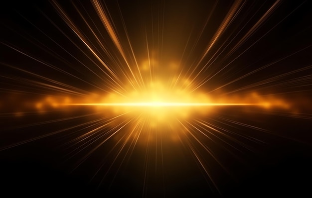 Una luz brillante en la oscuridad