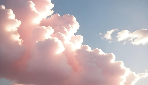 Foto la luz del cielo en las nubes