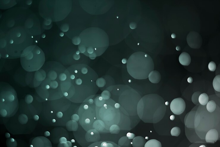 Foto luz de color de punto de agua bokeh azul para el fondo