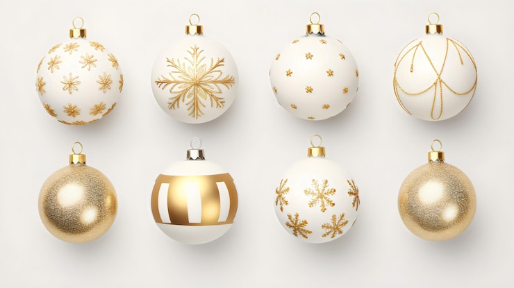Luz decorada de Feliz Navidad creada con IA generativa
