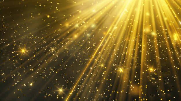 La luz dorada y el resplandor