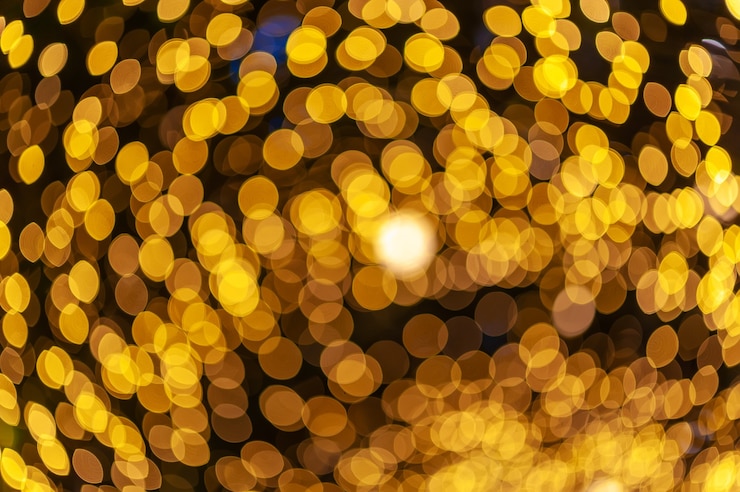 Foto la luz de la noche de colores bokeh de fondo abstracto borroso reflejo de destello de lente