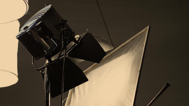 Luz de película para cámara de producción de video en estudio o Uso como luz de sesión de fotos de estudio