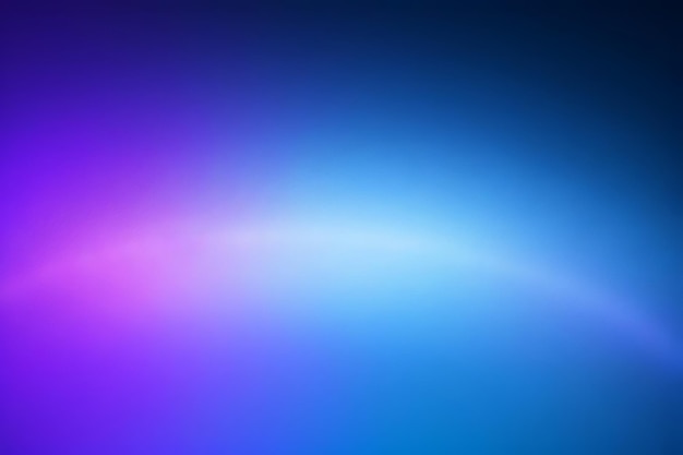 una luz púrpura y azul se muestra sobre un fondo negro
