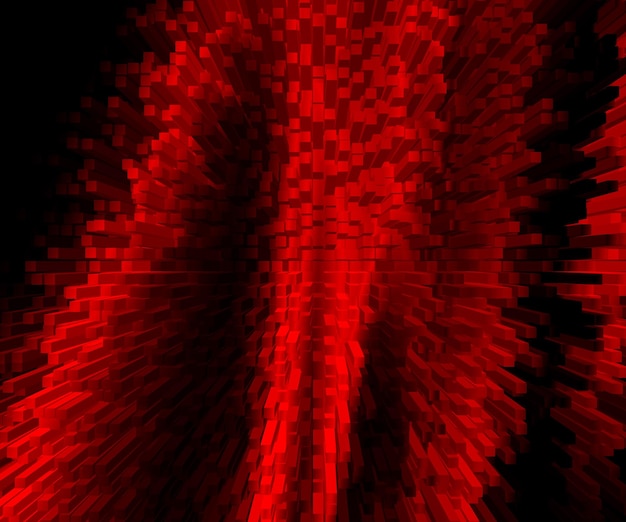 una luz roja que está encendida con una luz Roja