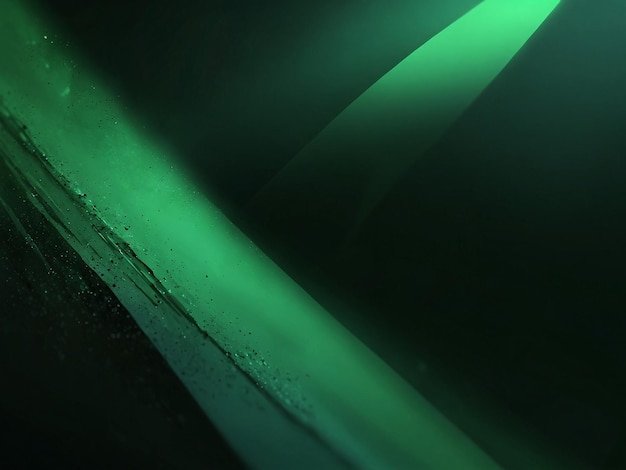 Una luz verde que está sobre un fondo verde.