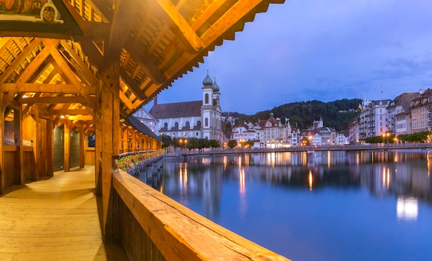 Luzern am Morgen, Schweiz