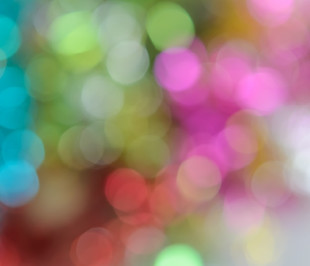 Luzes abstratas bokeh de fundo