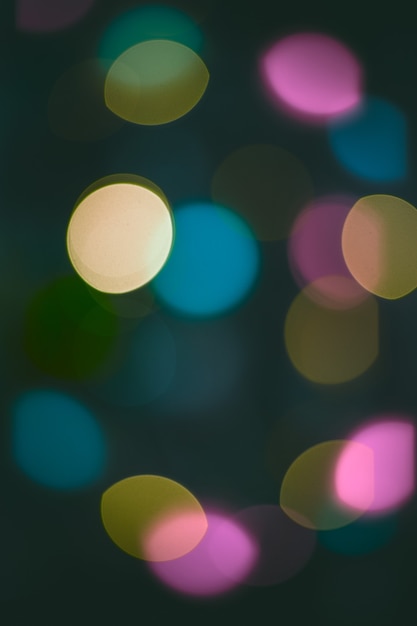 Luzes de bokeh. Fundo de Natal bonito.