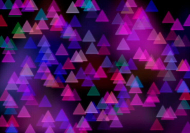 Foto luzes de fundo de estilo bokeh borrosas