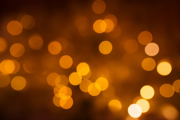 Luzes de Natal Bokeh.