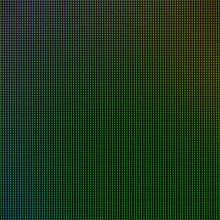 Luzes LED do painel de exibição da tela do monitor de computador LED.