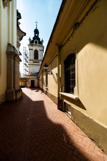 Lviv Ucrania 8 de agosto de 2019 Catedral Arzobispal de San Jorge la principal Catedral Católica Griega